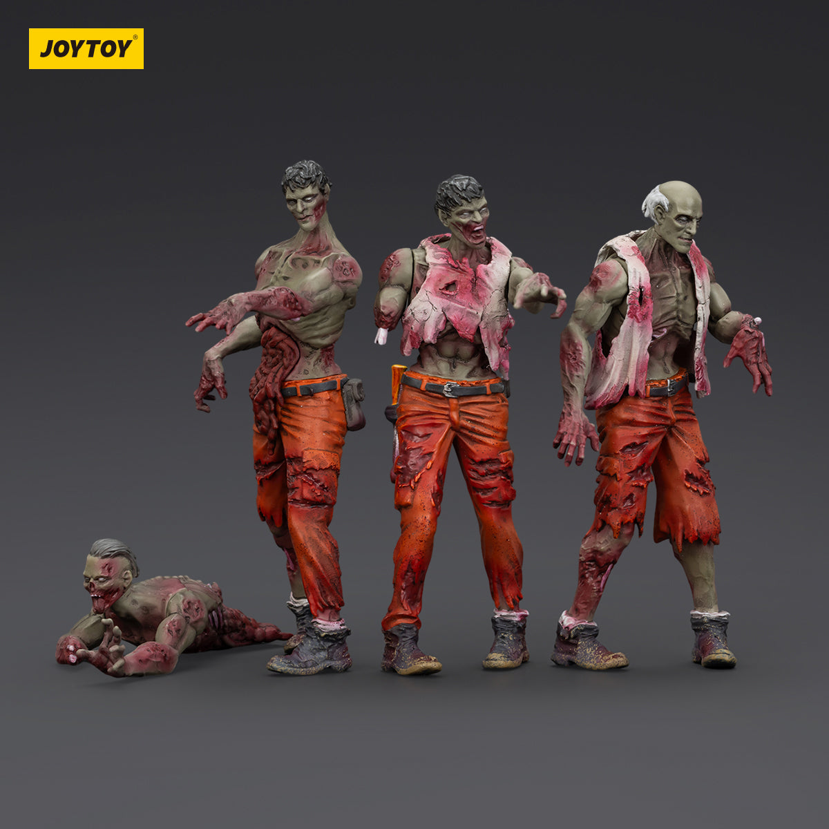 (Only Shipped to the US) JOYTOY 1/25 Dark Source Zombie Figure Mechanic Team JT01567 Action Figures