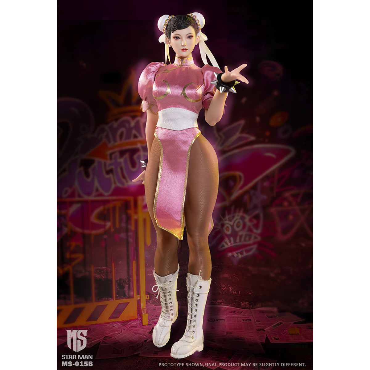 STAR MAN, Female fighter Chun-li, Action Figures