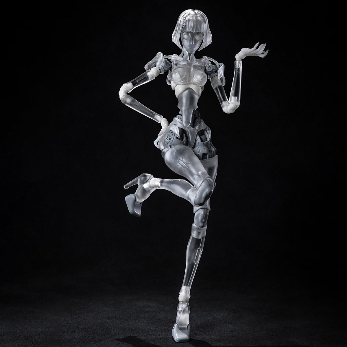 GUKE Workshop AI Agent-Femella C1 Transparent Edition Action Figures