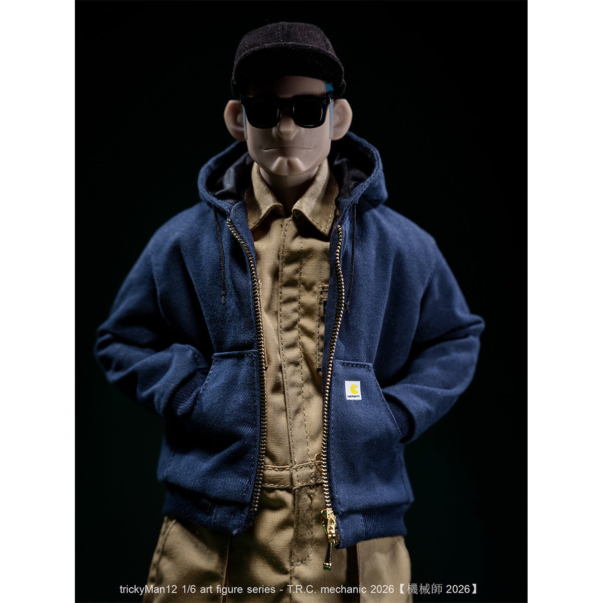 TrickyMan12 T.R.C. Mechanic 2026 with Canvas Work Jacket 1/6 Scale Action Figure Set