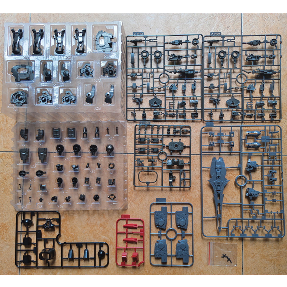 Iron Toys Sinanju Inner Frame Replacement Metal Part Pack Doll Accesso