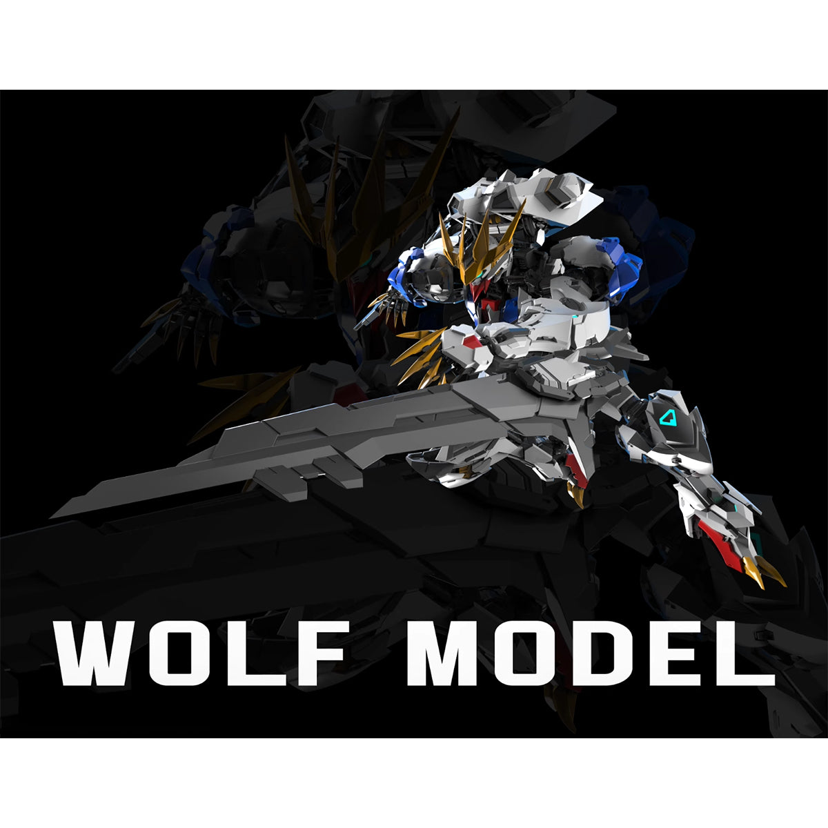 Wolf Technology Wolf Model Metal Frame Assembly Model Kits