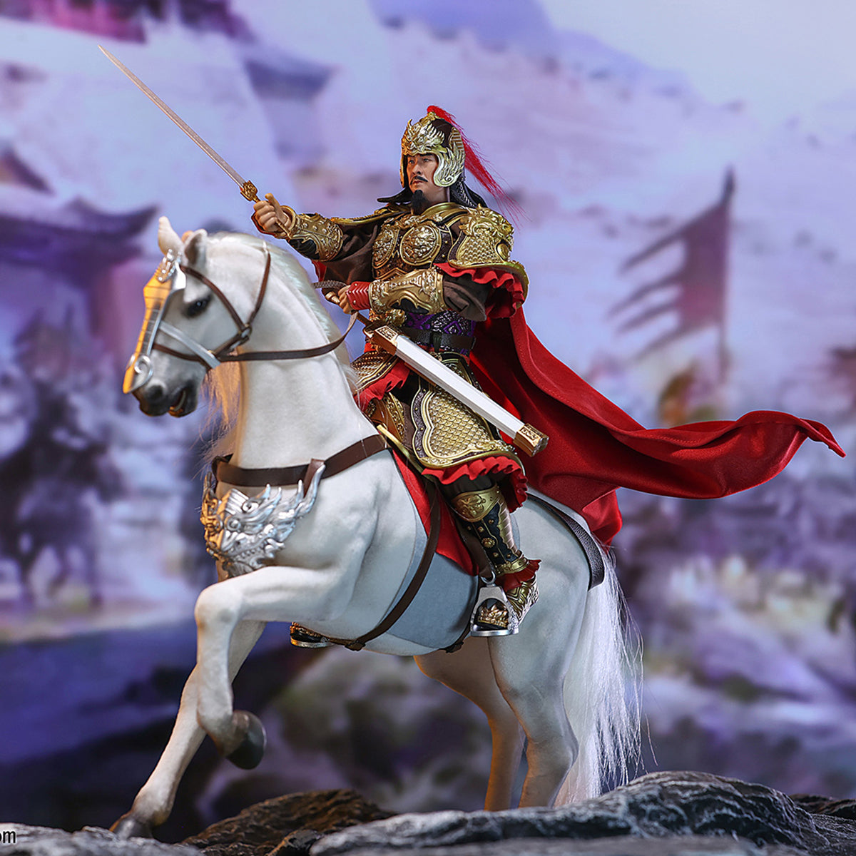 Qian Kun MODEL Liu Bei Xuande Action Figure Deluxe Edition