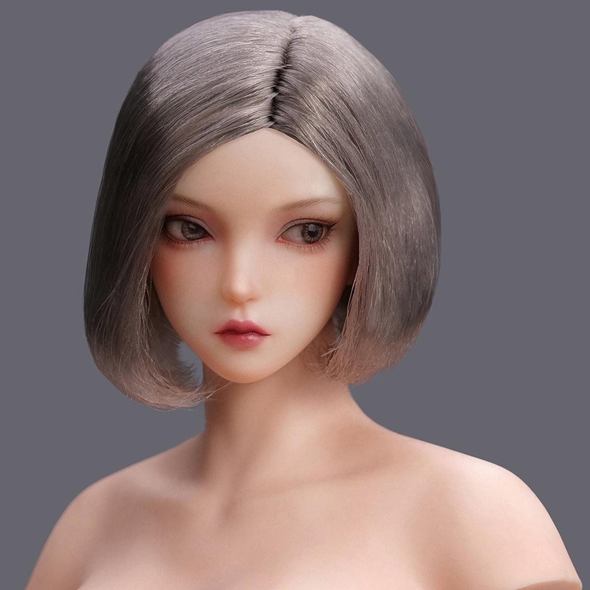 Escultura de cabeza femenina asiática con ojos móviles de YMTOYS - Xiaonan (Versión B) para figuras