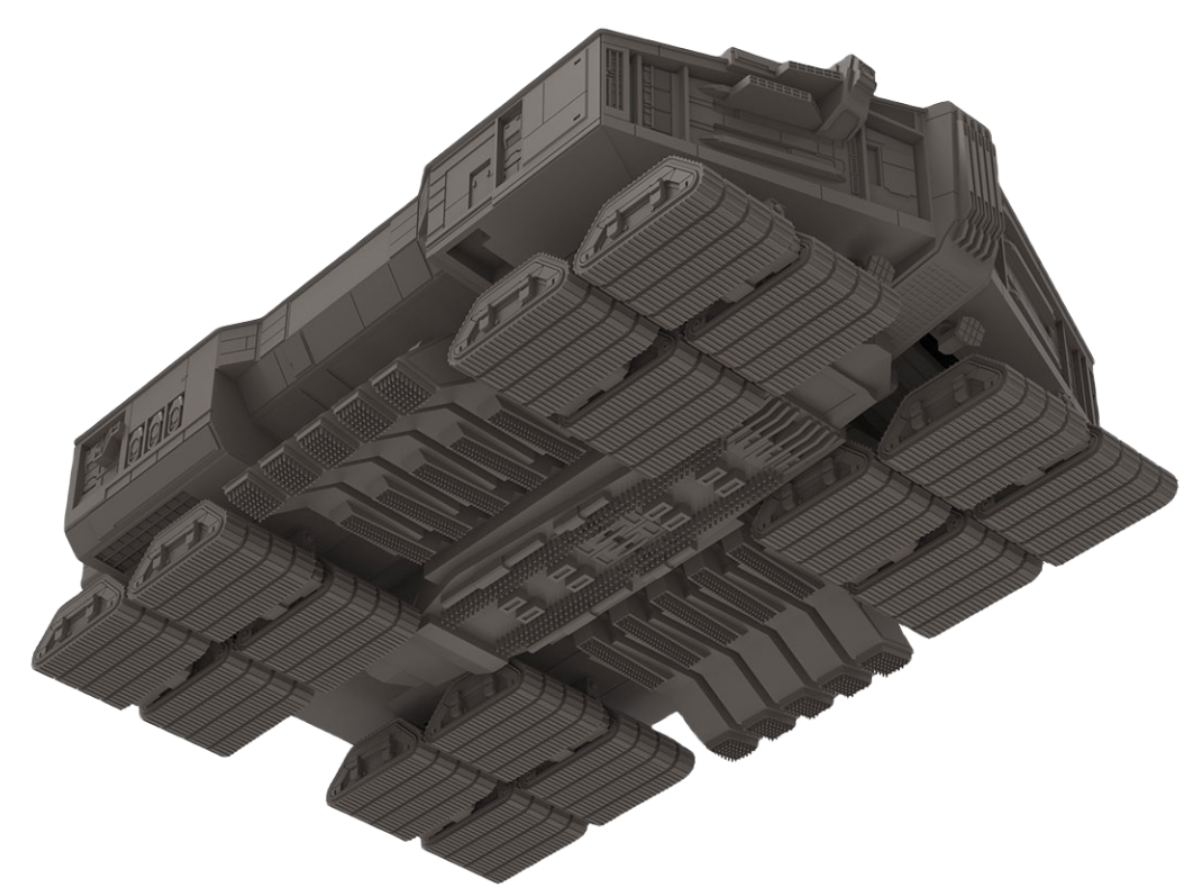 MENG Model MMS-013 Spice Harvester Glue-free Color Separation Assembly Model Kits