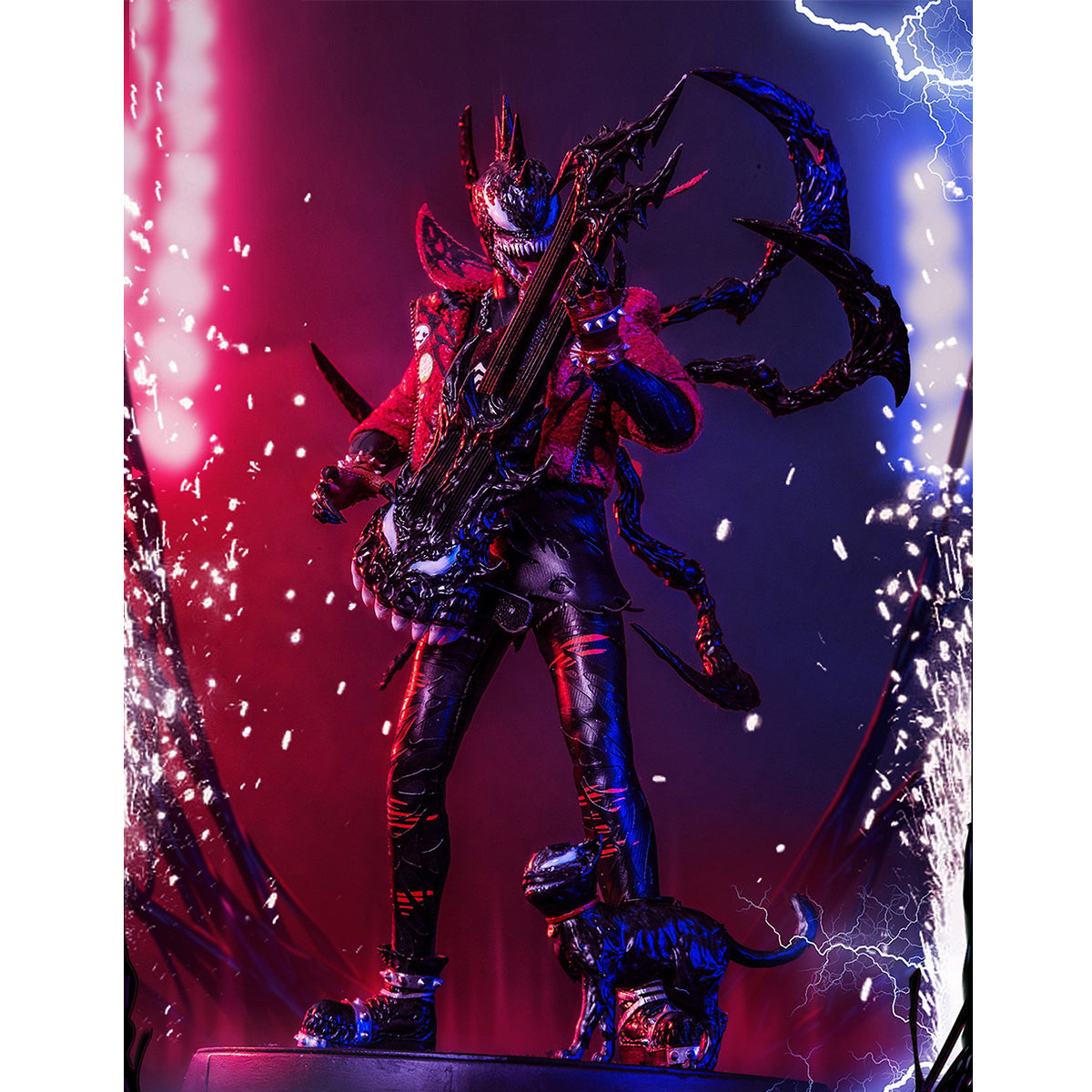 War Story Black Rock Musician Mania Action Figure