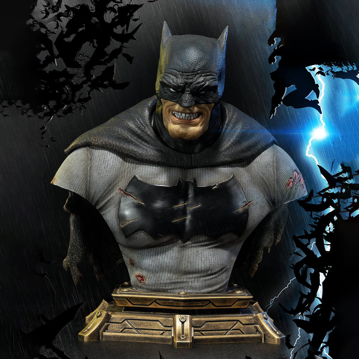 Prime 1 Studio, Batman Bust, TDKR Edition, 10.5 Inches Statue Figurine
