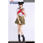 Toyscentre, Student Girl Shirt Tops JK Skirt, Doll Clothes Accessory for 12-inches Action Figurine