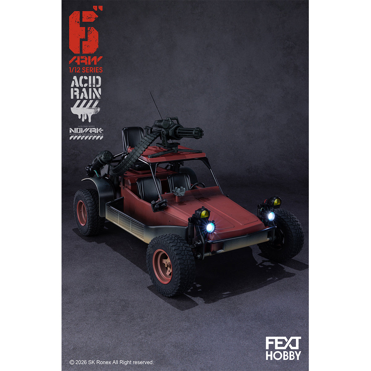 FEXT HOBBY Acid Rain World: Novark FXH-AR-005 Valerius FXH-AR-006 NVK Escort-L FXH-AR-001 Red Locust 1/12 Scale Action Figure
