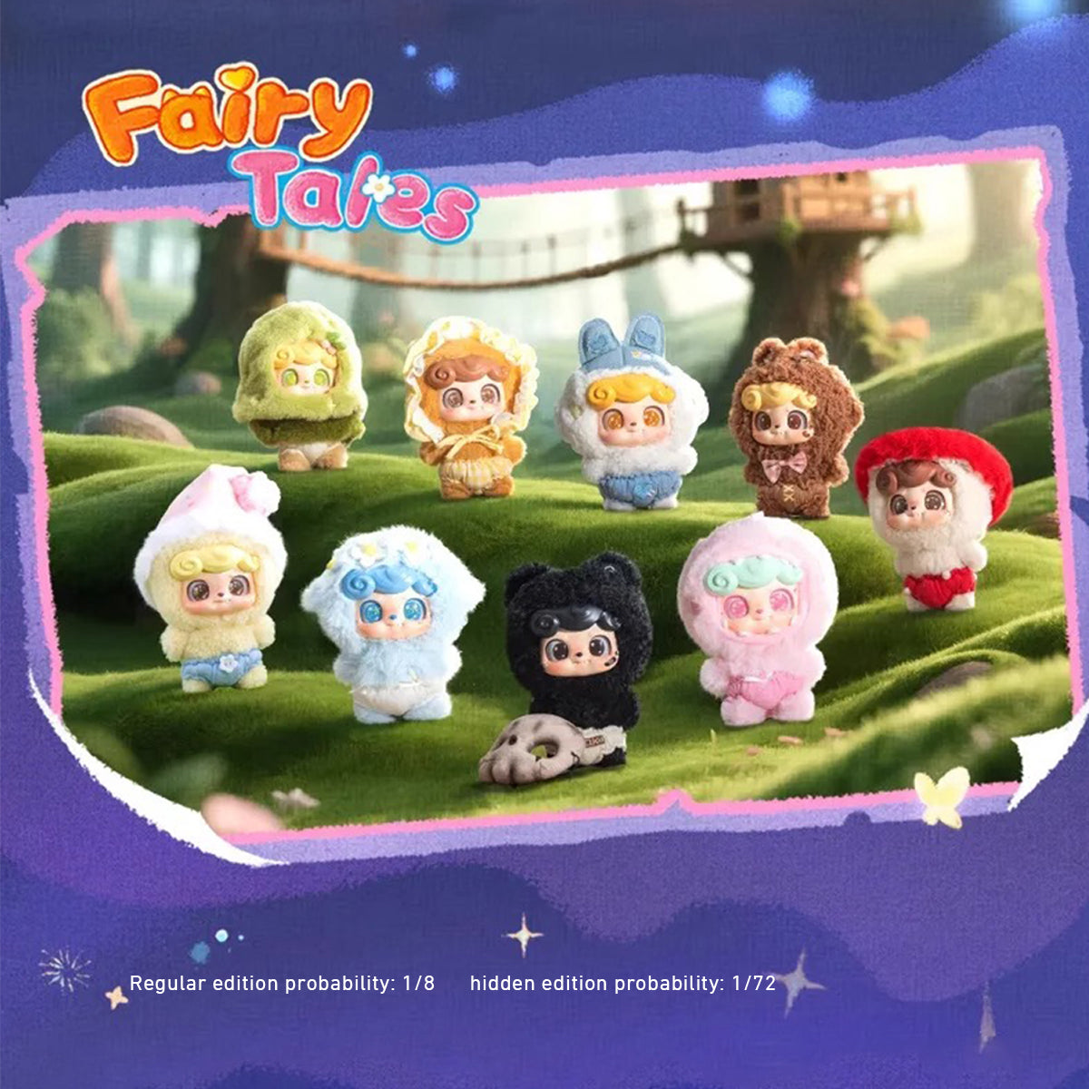JOTOYS Q.Kid Fairy Tales Plush Series Blind Box Figure