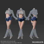 VSTOYS Trendy Denim Suit Ver.24XG107 For Action Figures