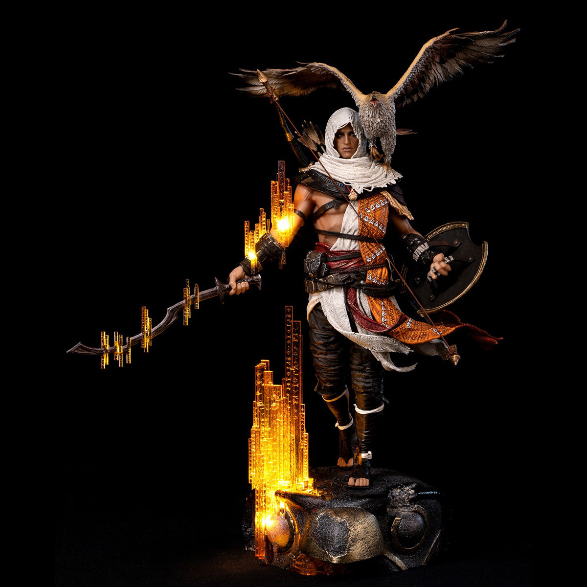 PureArts Assassin’s Creed Animus Bayek Game Character Art Statue