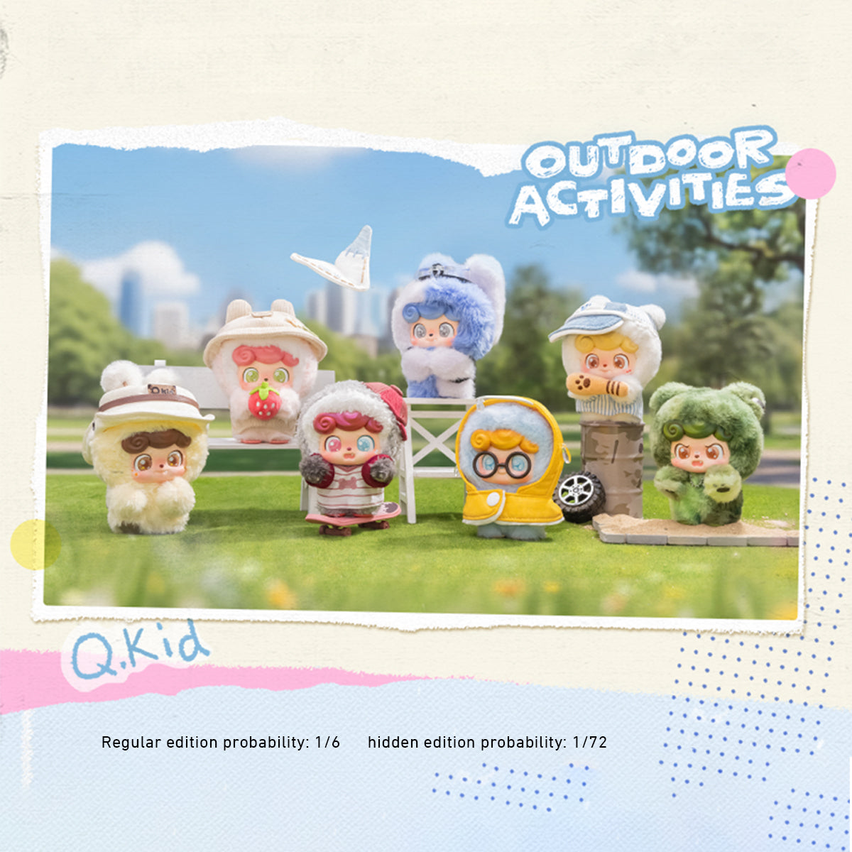 JOTOYS Q.Kid Outdoor Activities Series Blind Box Figure