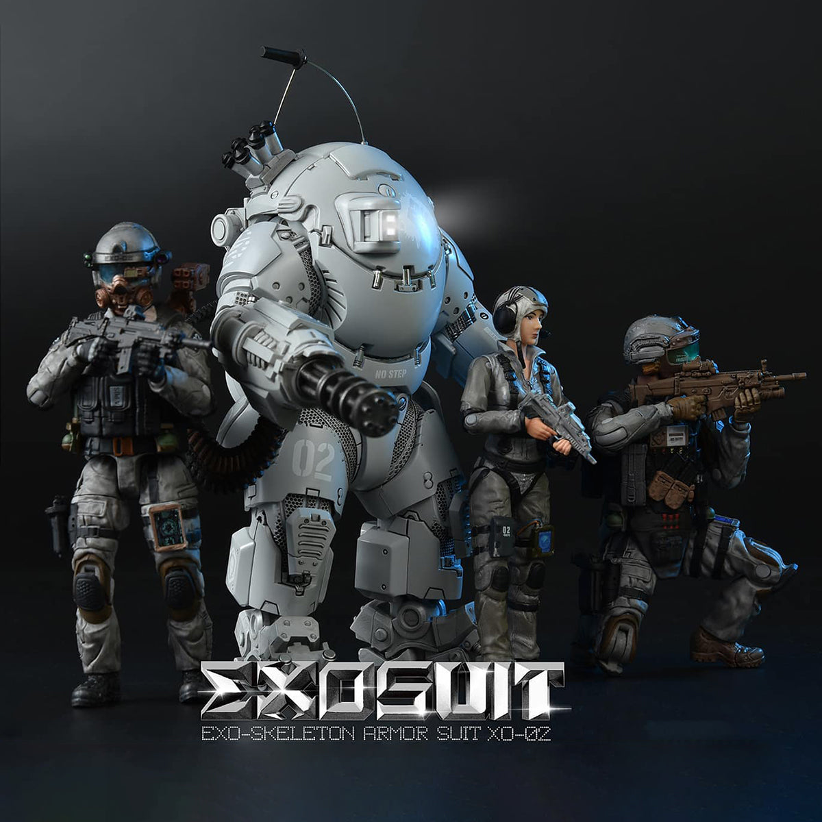 海外ファッションブランド通販サイト【公式】 SOLDIER Figures Action XO-02 Suit Armor EXO-Skeleton STORY ミリタリー