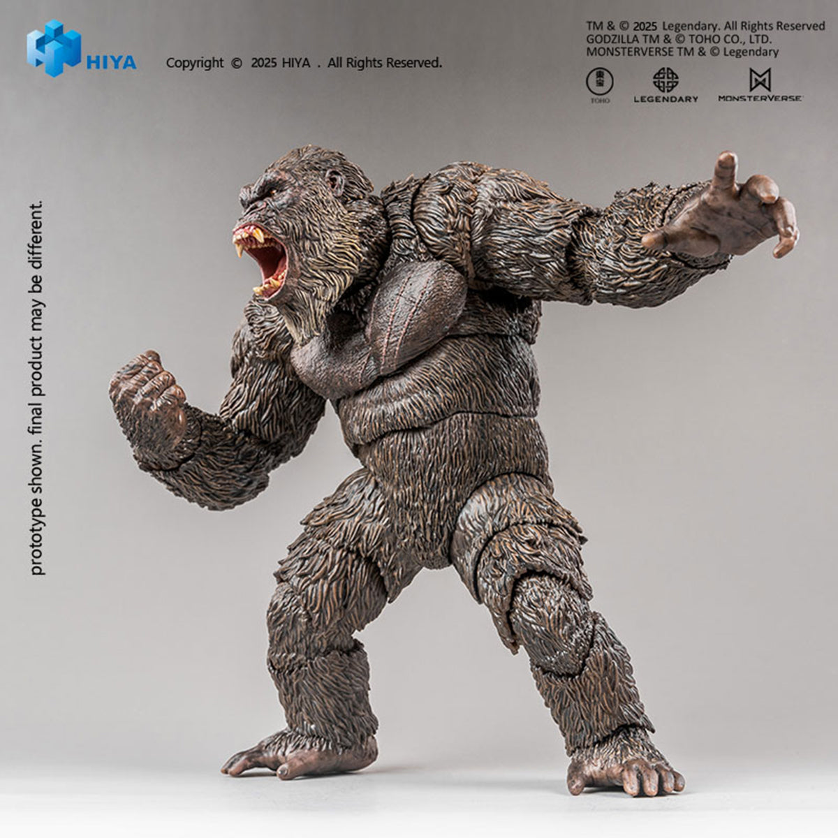 HIYA EBG0241 Godzilla vs. Kong: Kong 2.0 1/12 Scale Articulated Action Figure