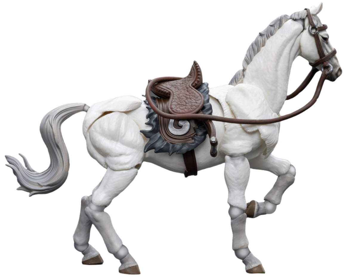 HiPlay JoyToy Warhammer 40K Collectible Figure: Dark Source JiangHu War Horse White 1:18 Scale Action Figures JT7998 (War Horse White)