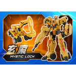 iUBEST Glory Alliance QINGFEI & LEIJIZHI & MACHIAPTER & MYSTICLOCK & EPSILON & PRINCE GLADOUS & DIVINE-WIND Equipped with weapons and two forms Transfor Mech Robot Model Vehicle