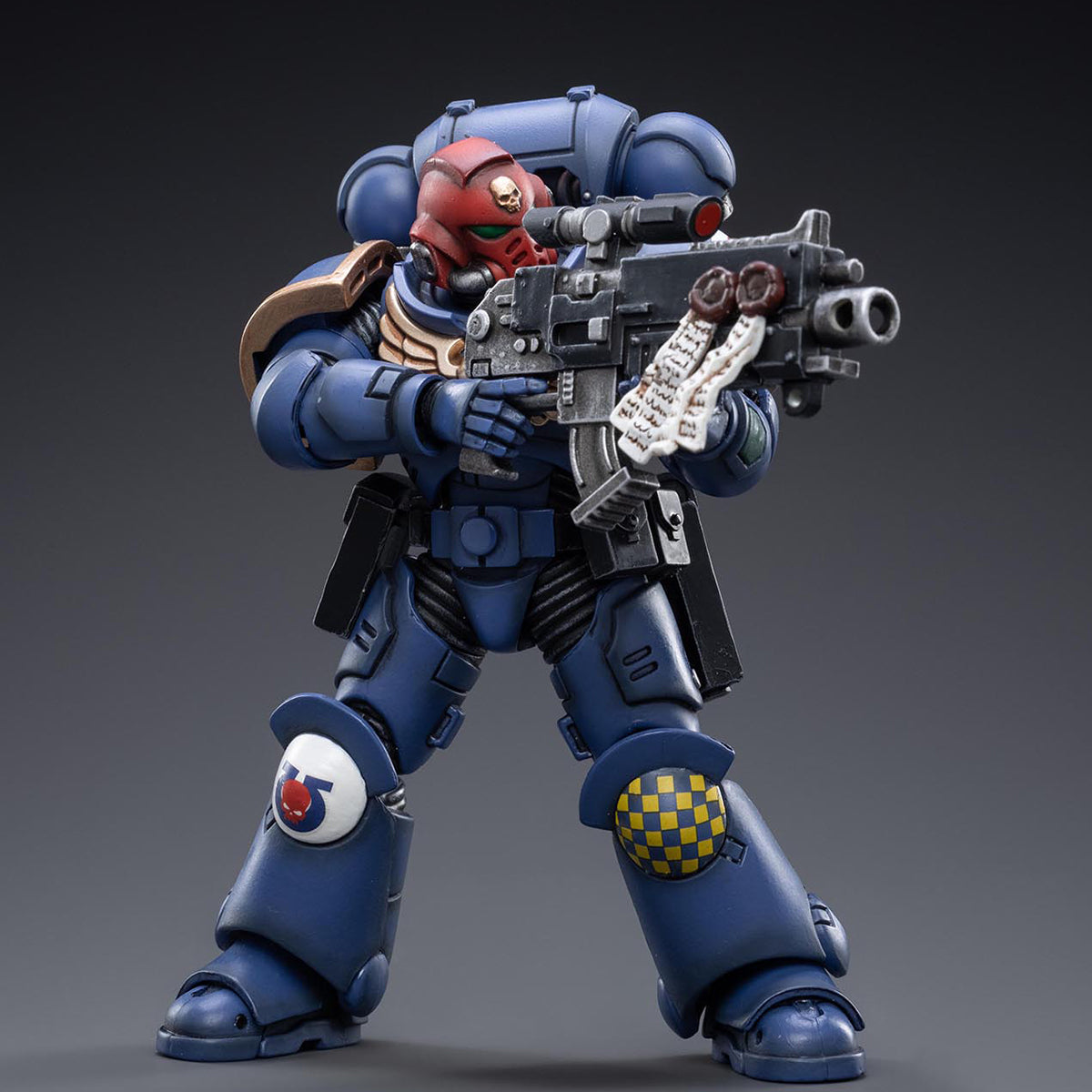 (Only Shipped to the US) JOYTOY Ultramarines Heroes of the Chapter Brother Veteran Sergeant Castor 1/18 Warhammer 40,000 Reissue Action Figures