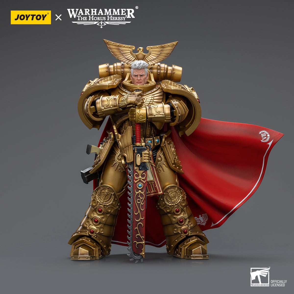 (Only Shipped to the US) JOYTOY Imperial Fists Rogal Dorn Primarch of the Vllth Legion JT8865 1/18 Scale Action Figure
