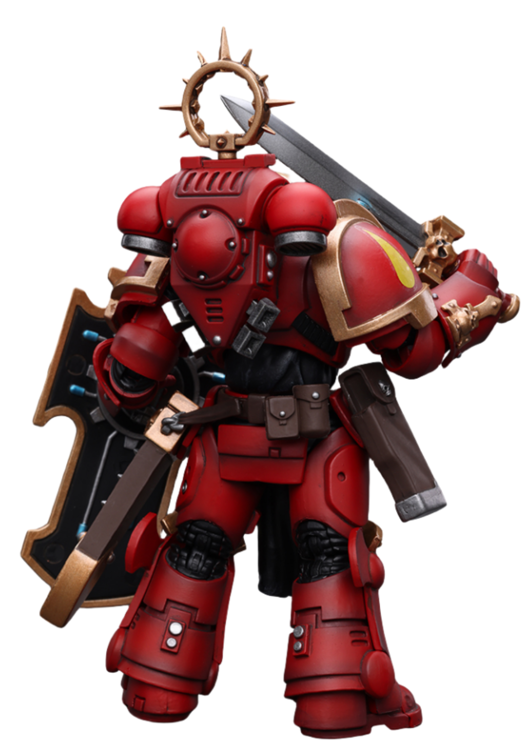 HiPlay JoyToy Warhammer 40K Collectible Figure: Primaris Space Marines Blood Angels Bladeguard Veteran 1:18 Scale Action Figures JT2788 (Blood Angels JT2788)