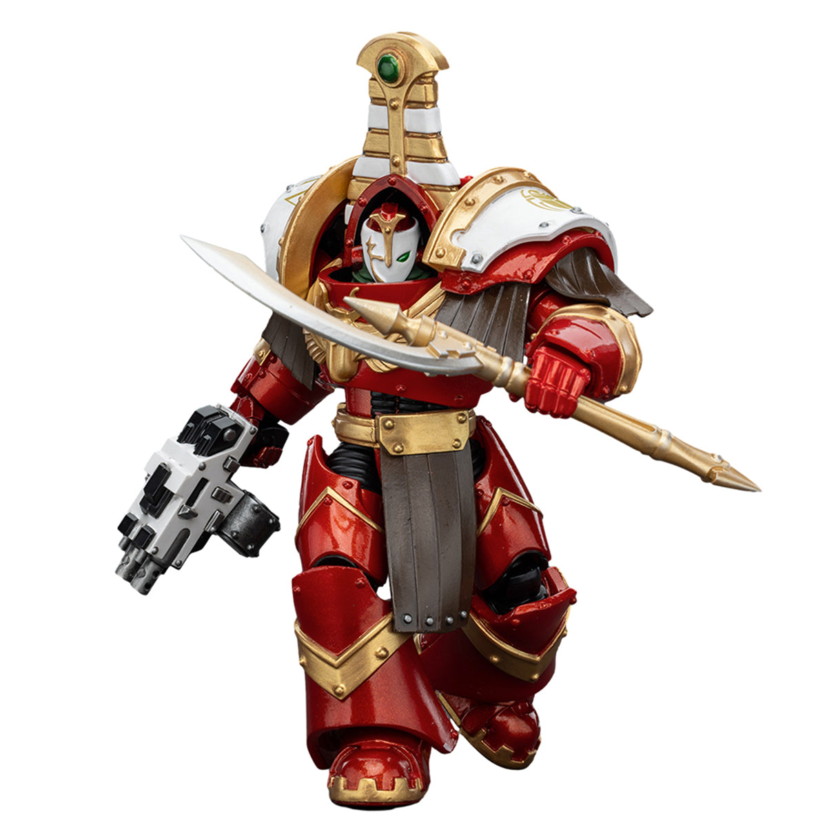 JOYTOY Sekhmet Terminator Cabal JT7349 Sekhmet with and Combi-Bolter and and Achea Force Weapon 1/18 Scale Action Figure