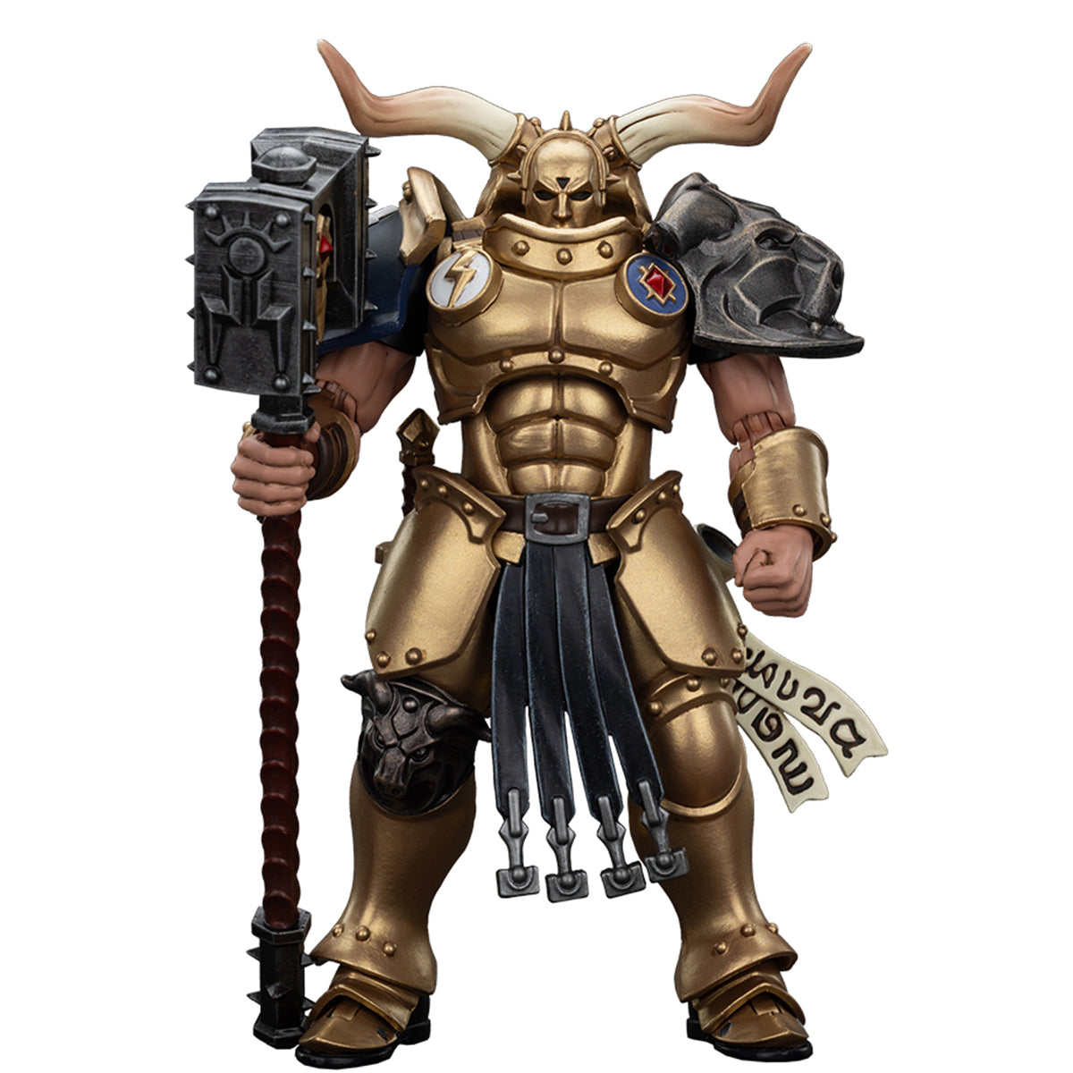 JOYTOY Warhammer AGE OF SIGMAR 1/18 Stormcast Eternals The Blacktalons Rostus Oxenhammer JT00928 Action Figures