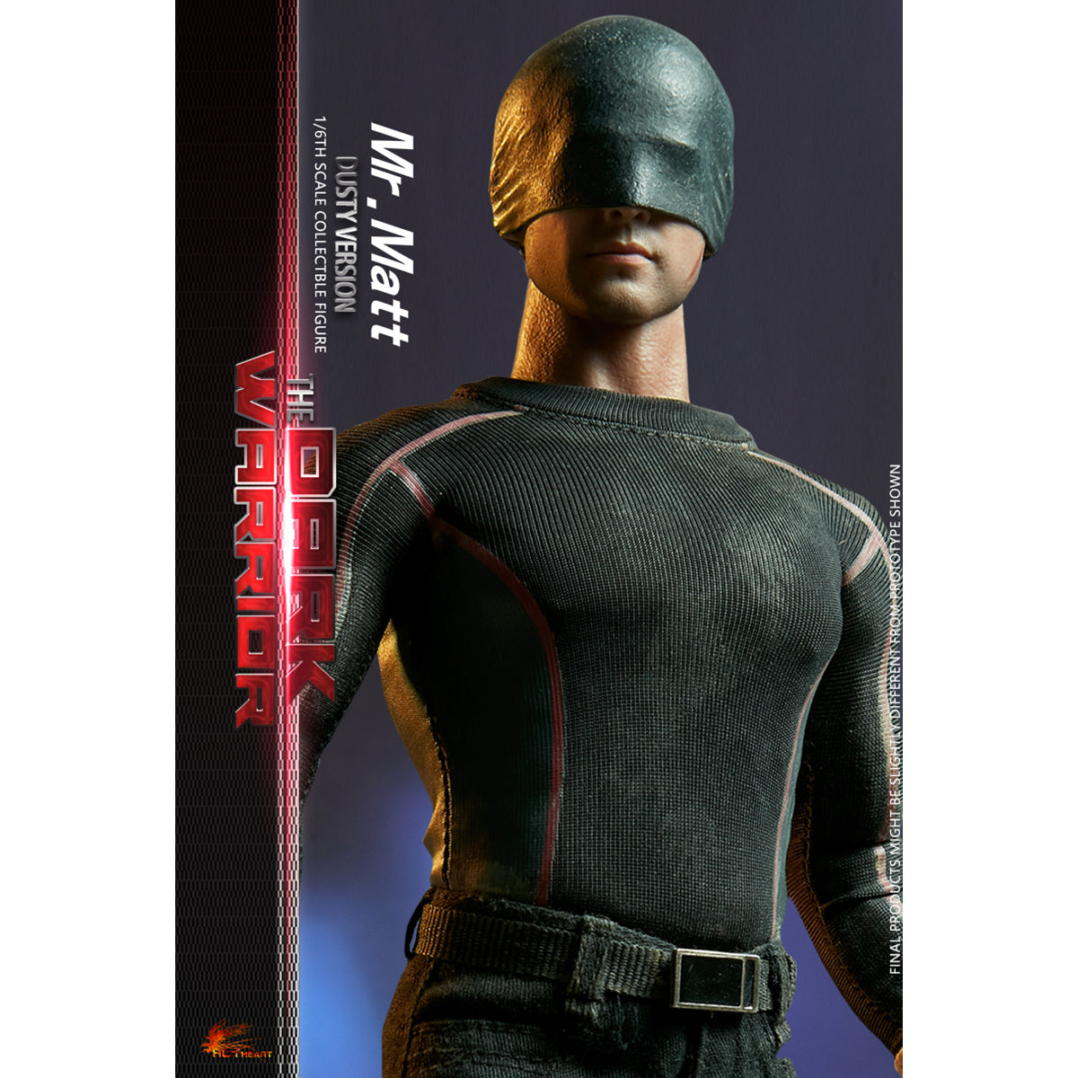 Hot Heart The Dark Warrior New Revision Dusty Edition Action Figures