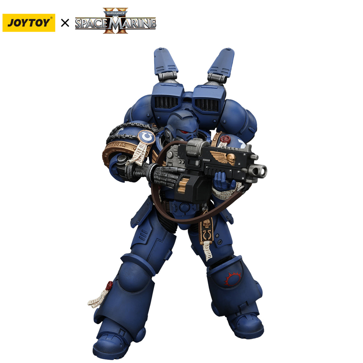 JOYTOY Space Marines 2 Uitramarines Brother Chairon JT00072 Game Speci