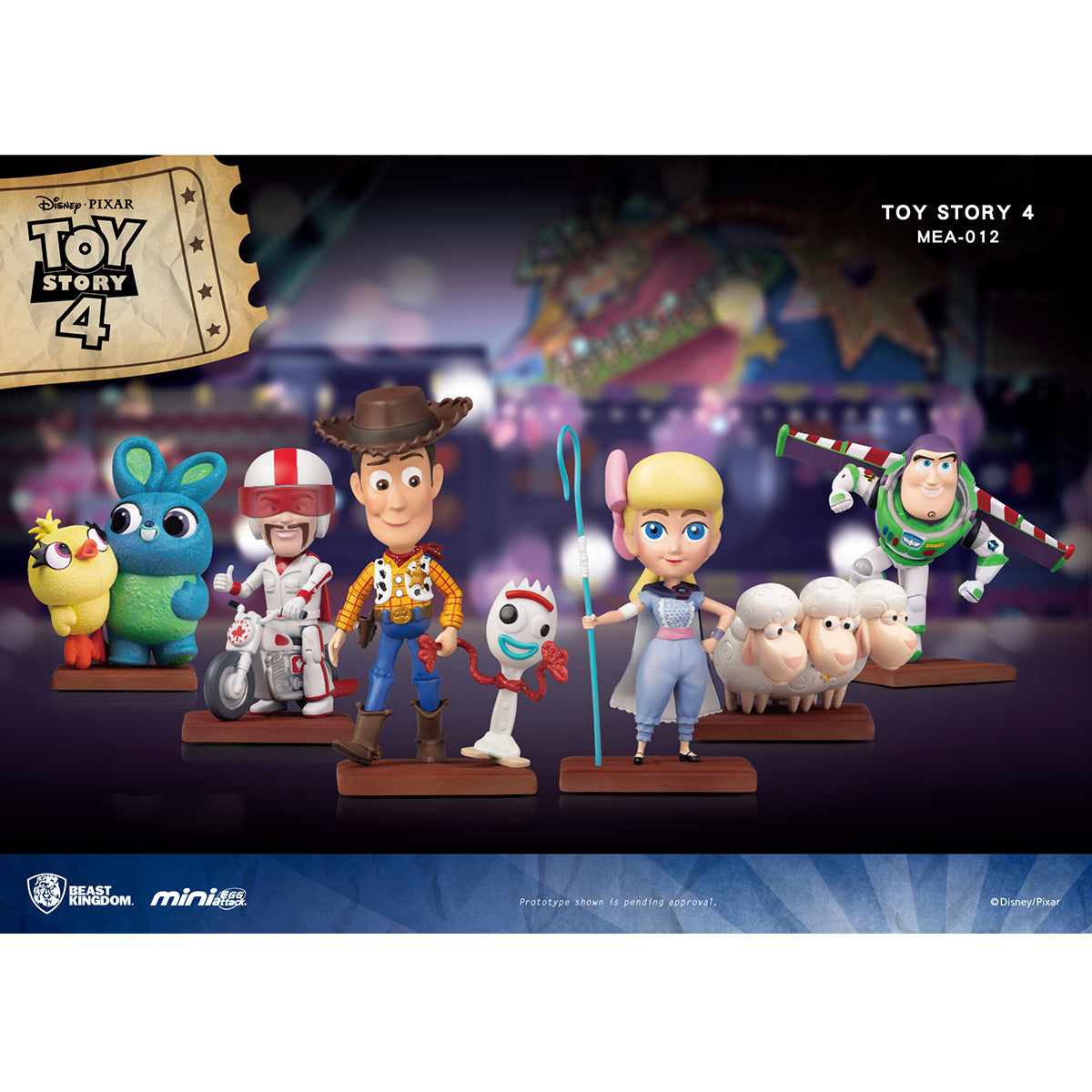 Beast Kingdom Pixar MEA-012 Toy Story 4 Blind Box
