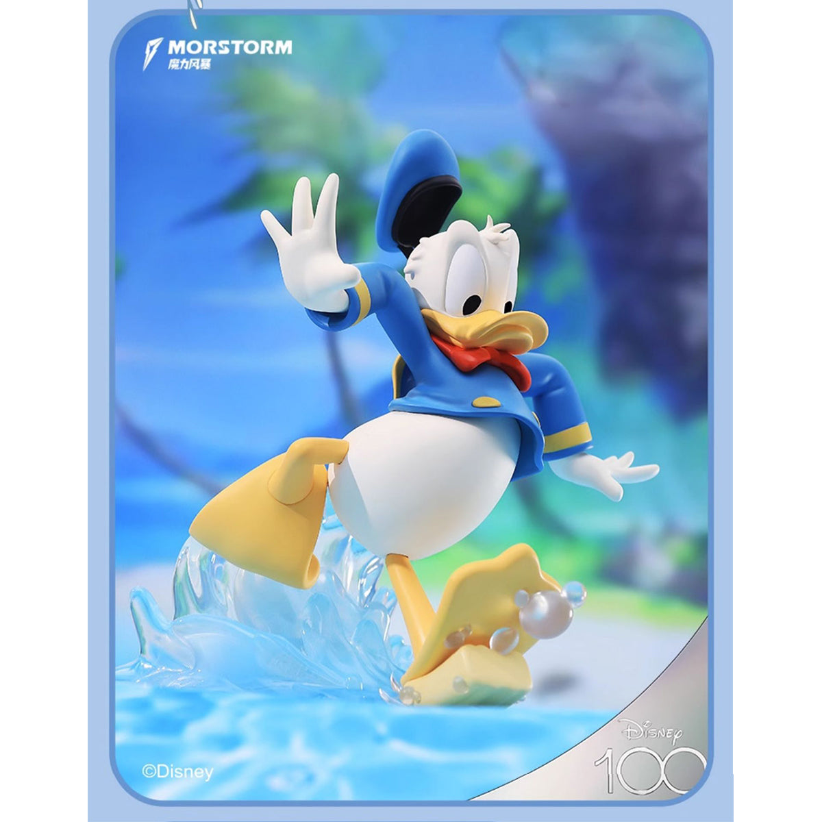 MORSTORM Disney 100th Anniversary Series Slippy Duck Art Statue
