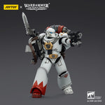 JOYTOY Warhammer 40,000 White Scars MKVI & MKIll Tactical Legionary 1/18 Scale Action Figure