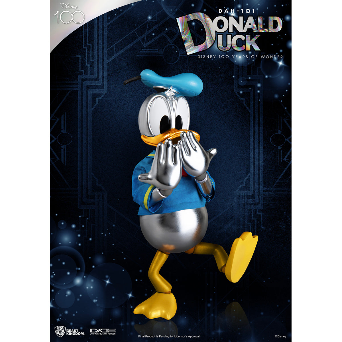 Beast Kingdom DAH-101 Donald Duck Disney 100 Years of Wonder Action Figure