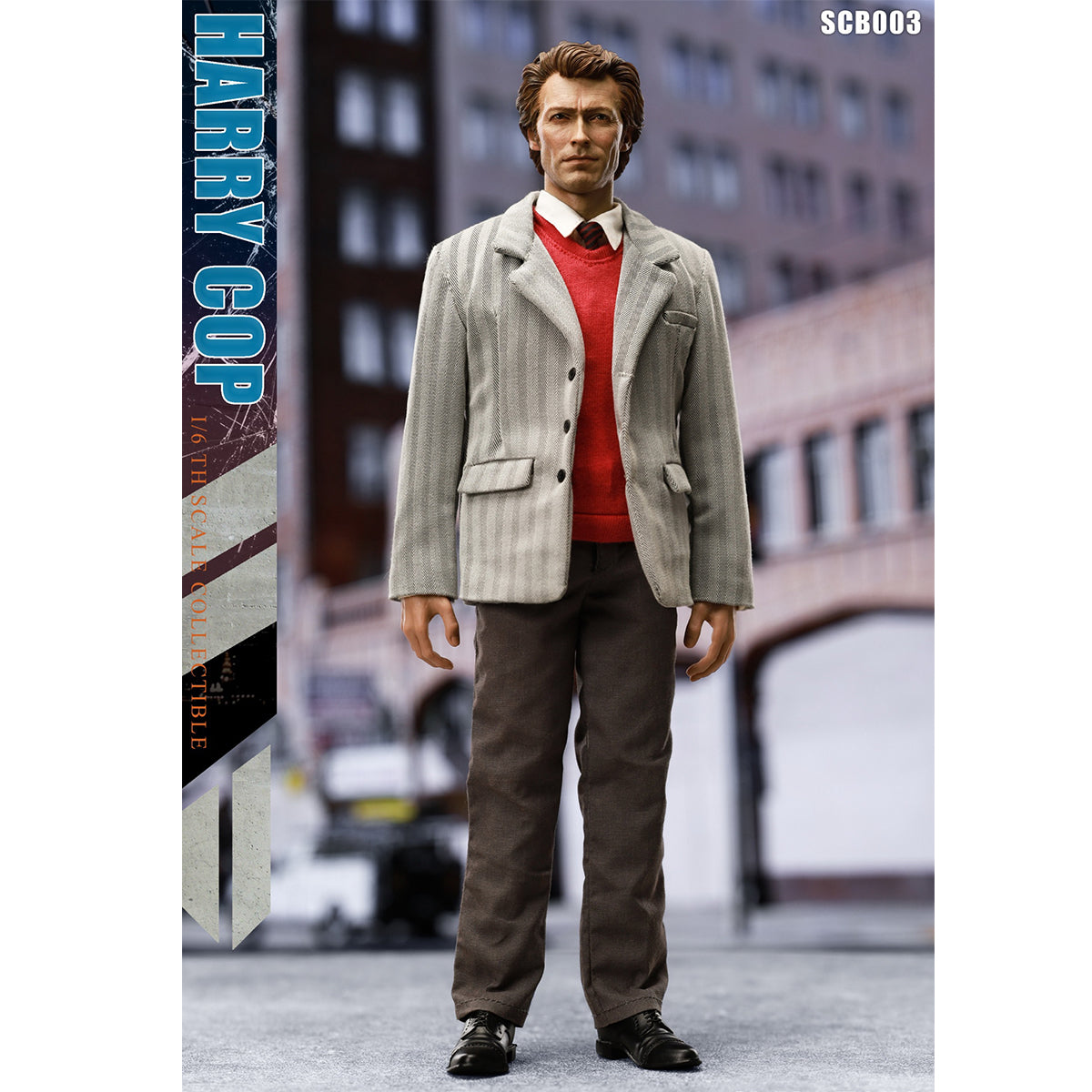SNAKE TOYS Police Series Sheriff Harry Action Figure