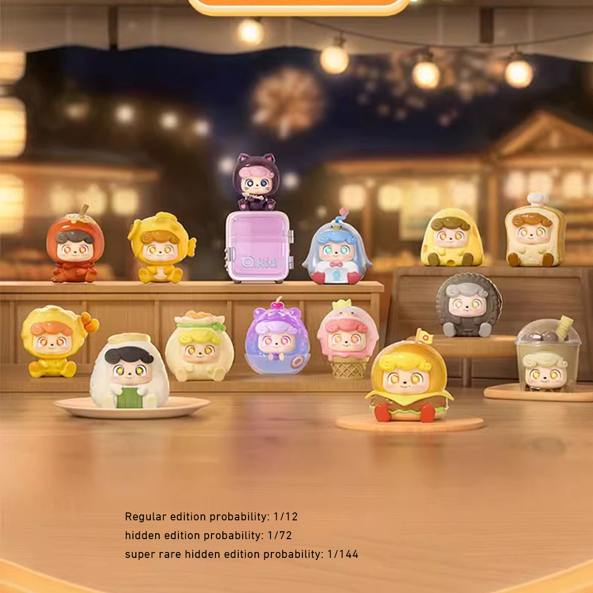 JOTOYS Q.Kid Street Snack Mini Series Blind Box Figure