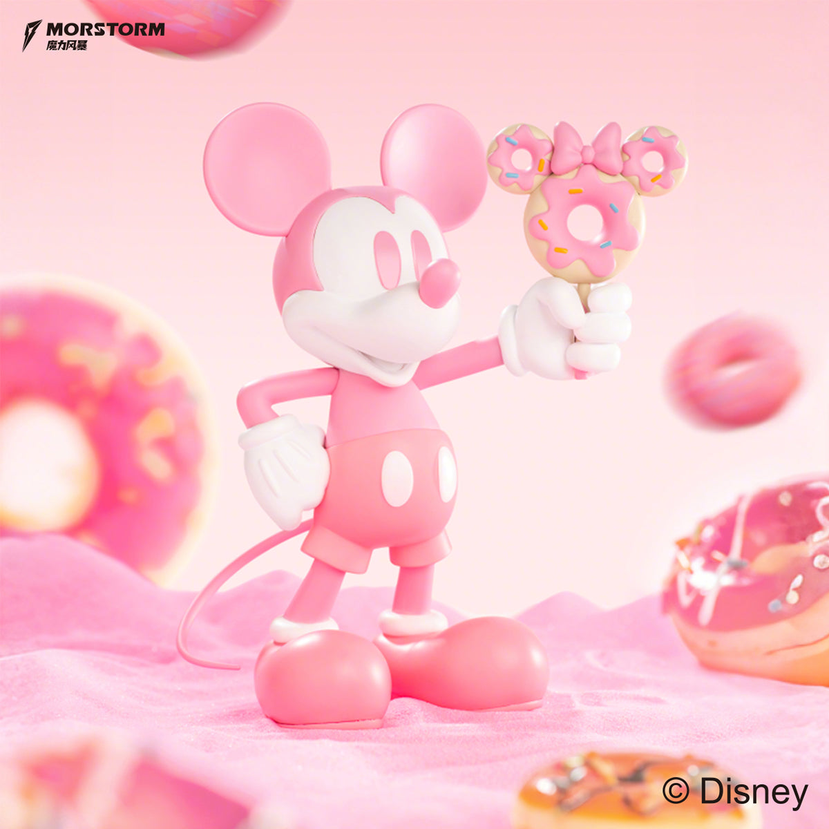 MORSTORM Classic Series Ice Cream Mickey Color Variant Art Figurine