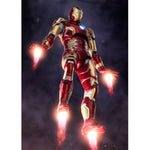 ZD Toys Anniversary Series Collectible Action Figure Full Set: Iron Man MK43, Illuminated Edition, 1:10 Scale Miniature