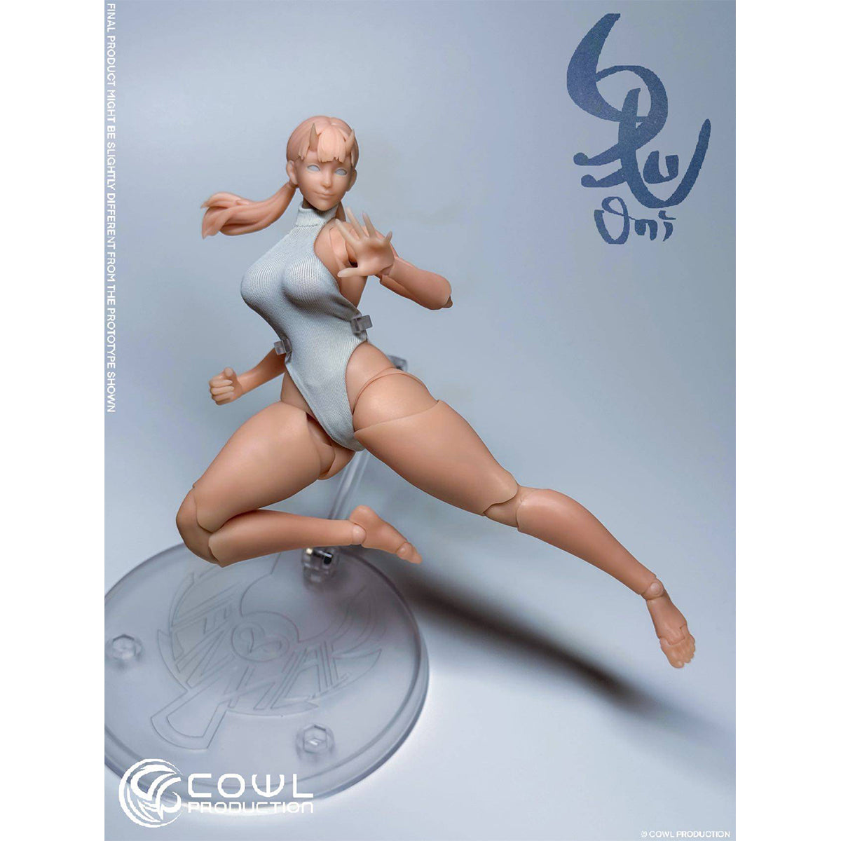 COWL PRODUCTION Ghost Non-makeup Female CP00 Articulated Joints 1/12 Scale Action Figure Body