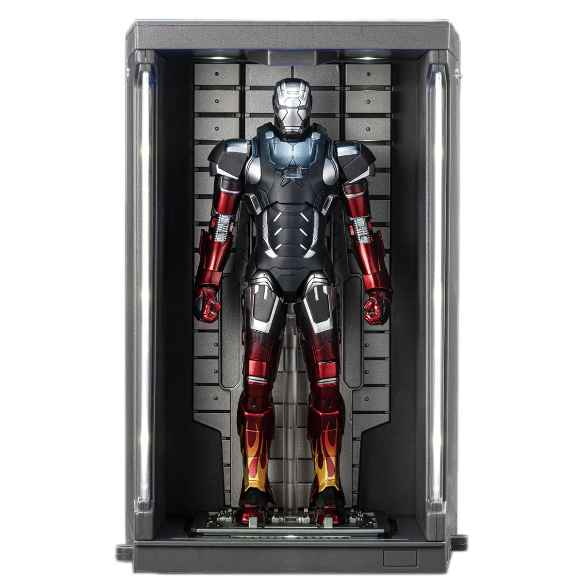 ZD Toys Marvel Avengers Iron Man Mark with Hall of Armor 2.0 Set 1/10 Scale Collectible Action Figure