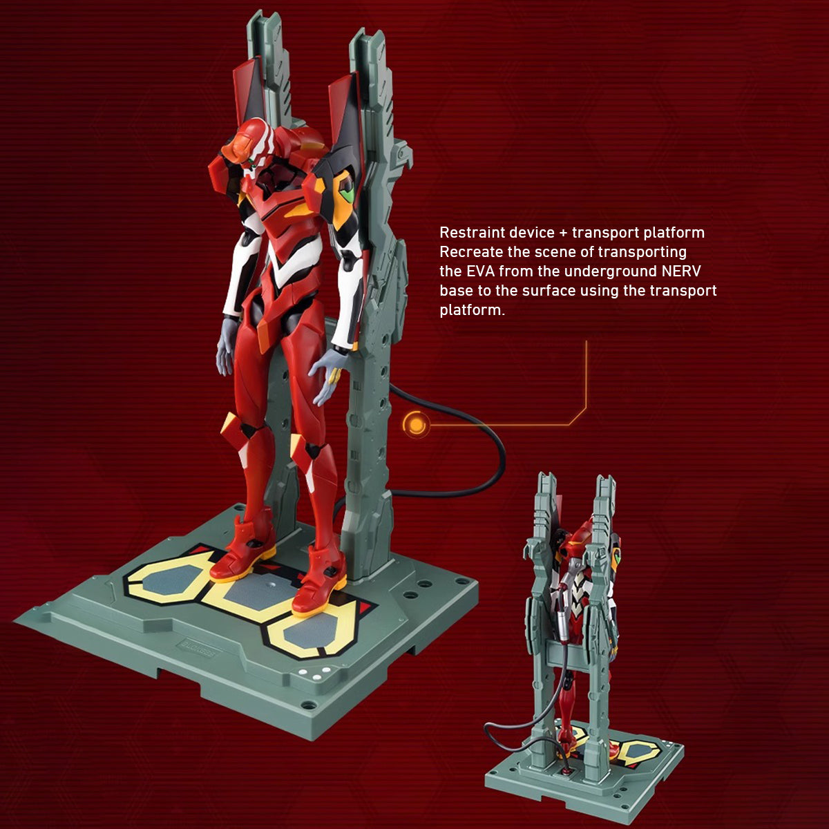 Kits de modelos de ensamblaje Blokees Neon Genesis Evangelion EVA Unit-02 Legend Edition