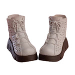 Worldbox Female White Martin Boots Shoes (GS001) 1/6 Scale Doll Accessory Fit Action Figure
