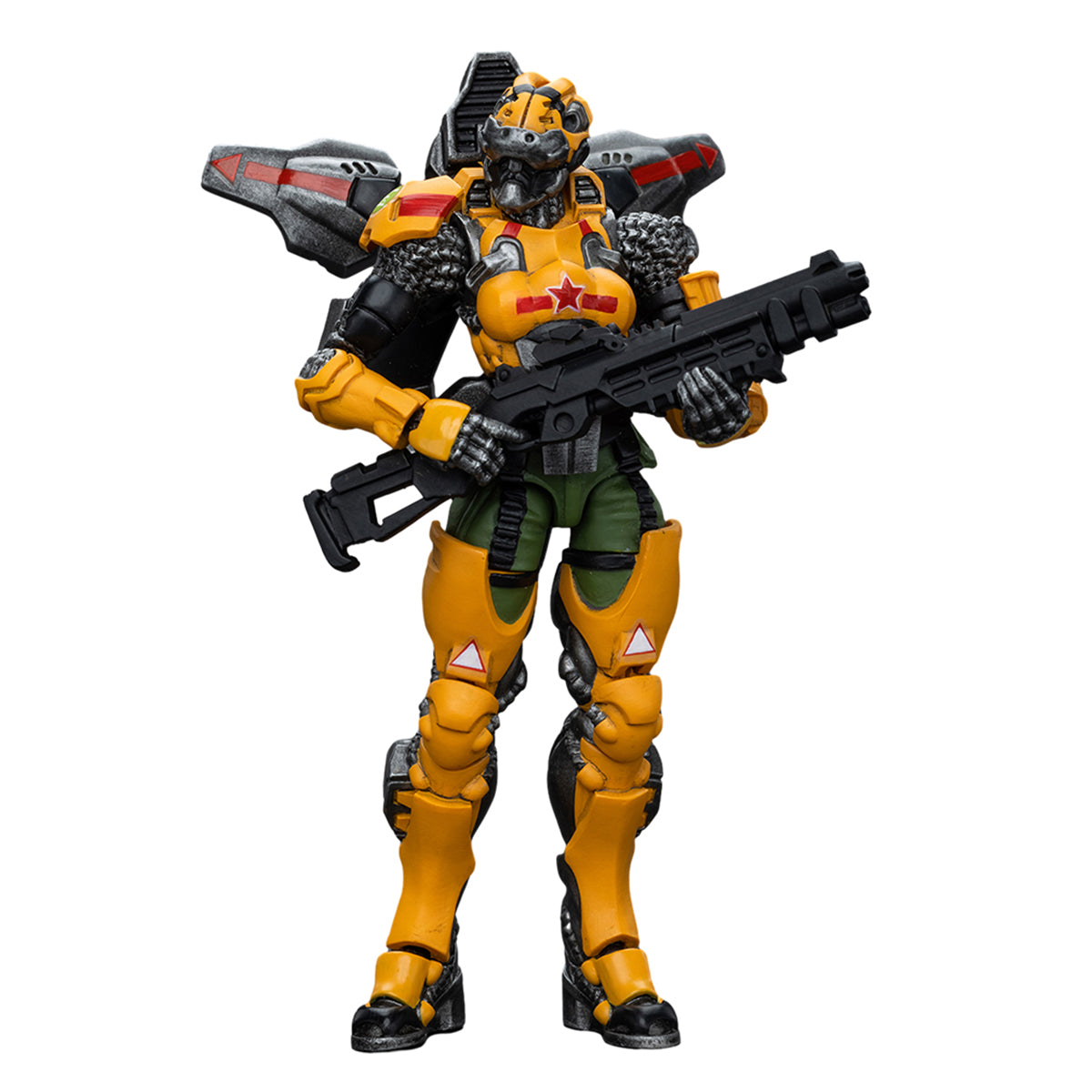 HiPlay JoyToy Infinity Collectible Figure: Yu Jing Black Ops Tiger Soldier, Female 1:18 Scale Action Figures JT9329