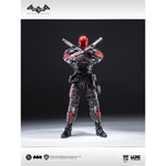 U-P-Finegures LPZZ Arkham Knight 1/12 figure — Red-helmet figure posed with crossed pistols