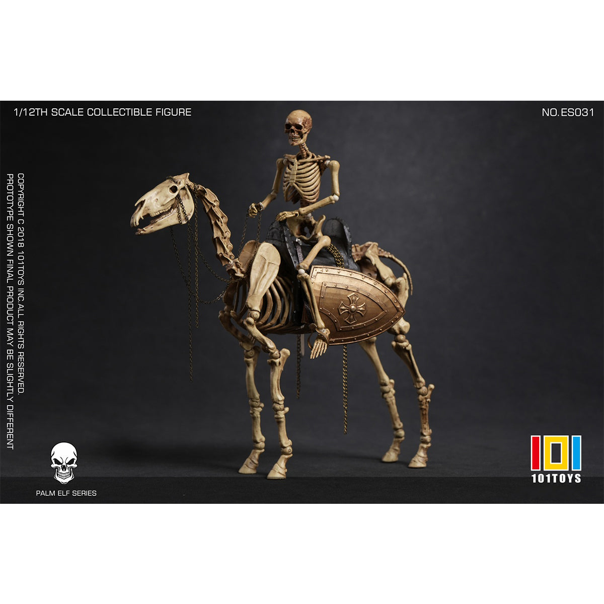 101TOYS PALM ELF SERIES Skeleton Movable Unicorn & Horse & Centaur Thr