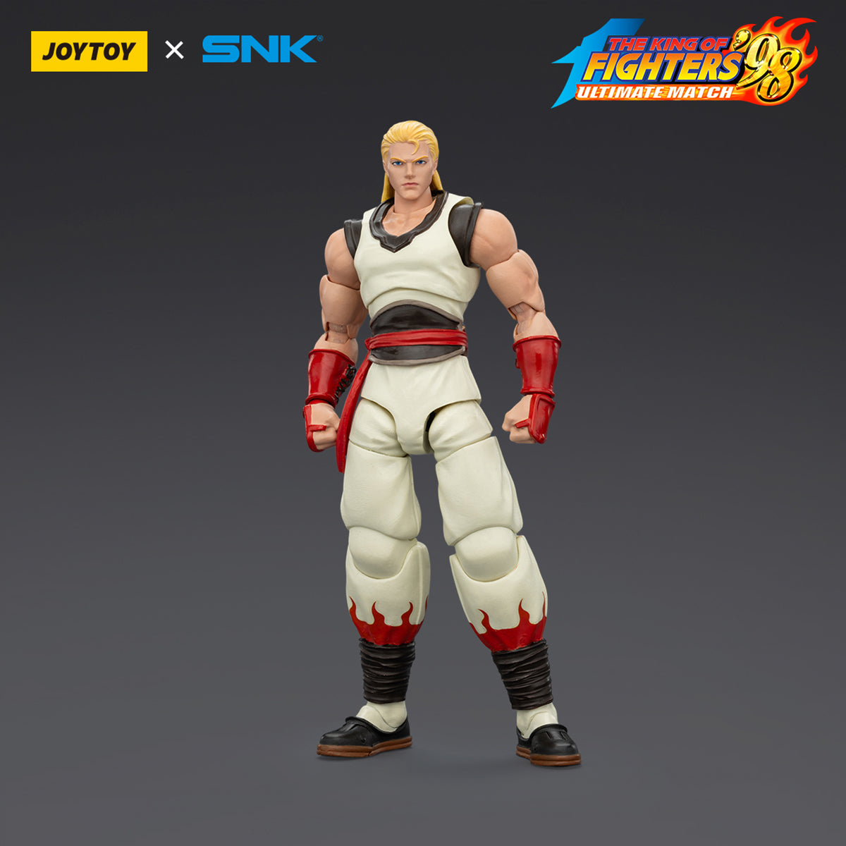 JOYTOY KOF '98UM Fatal Fury Team Joe Higashi & Andy Bogard & Terry Bogard 1/18 Scale Action Figure