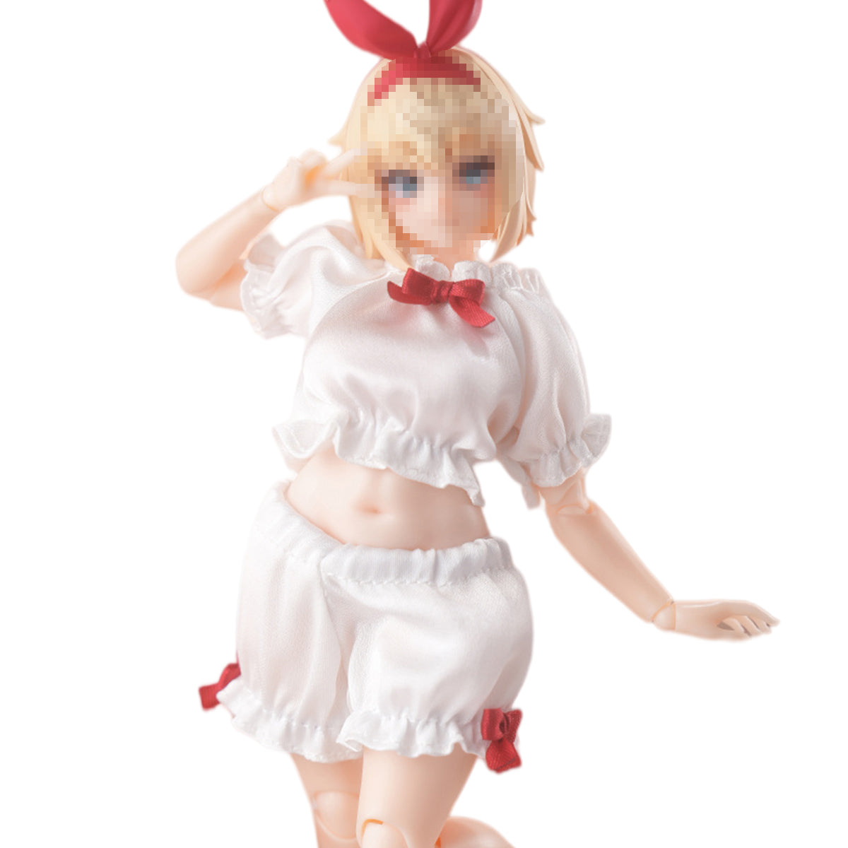 Snail Shell RPG-06 Adventurer Snail Action Figure Set Snail-chan Exclusive Foot Parts Accessory Pack Bubble Sleeve Pajama Set (White) Clothing