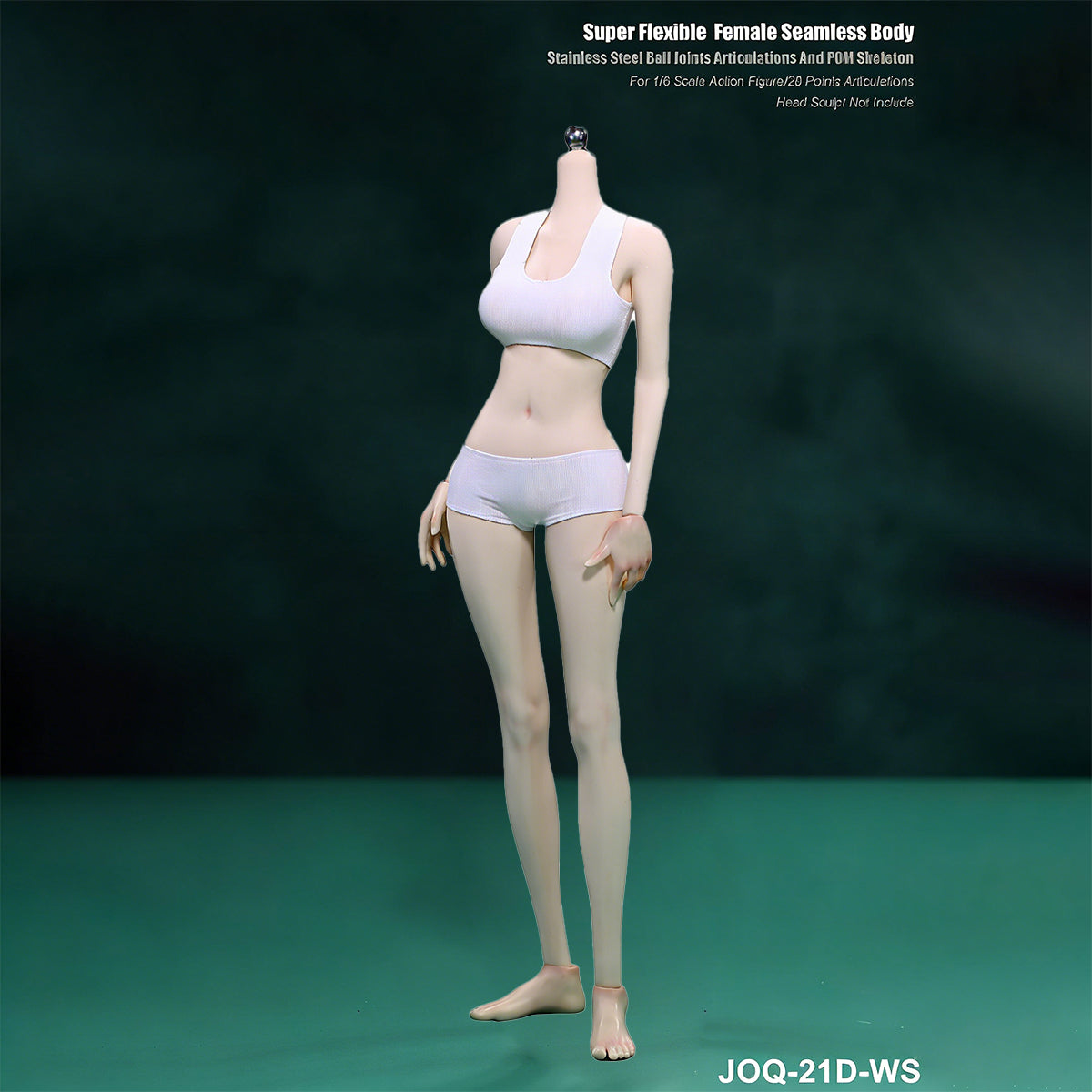 JIAOUDOLL 1/6 Slender Elegance Medium Bust Detachable Feet Supermodel Long Legs Female Action Figures Body