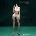 JIAOUDOLL 1/6 Slender Elegance Medium Bust Detachable Feet Supermodel Long Legs Female Action Figures Body