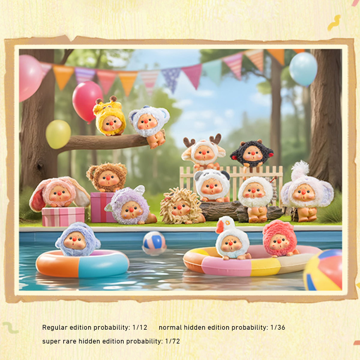 JOTOYS OYO Animal Party Series Mini Blind Box Figure