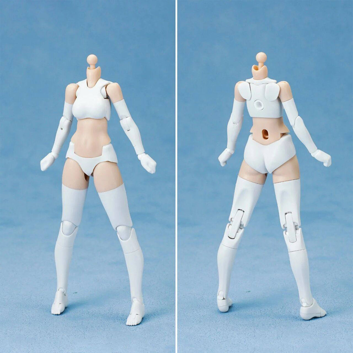 D-house Gunner Mecha Musume Body Accessory Pack Skin Ver. 1/12 Scale Model Kits