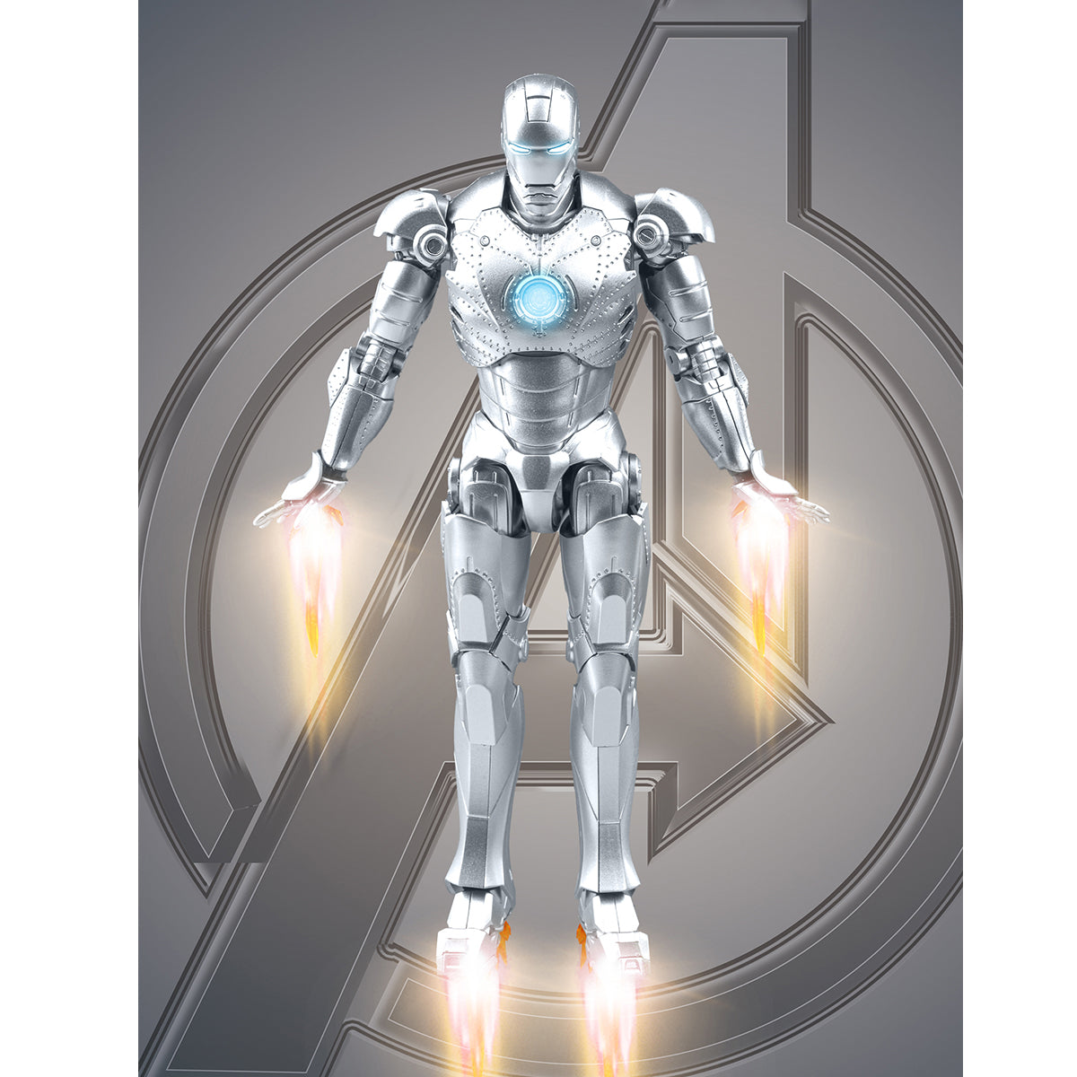 (Only Shipped to the US) Fondjoy Plastic Model Kits: Infinity Saga - Iron Man, Mecha Musume Style 1:12 Scale Miniature Collectible Action Figures MK2